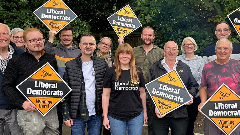Lib Dem team
