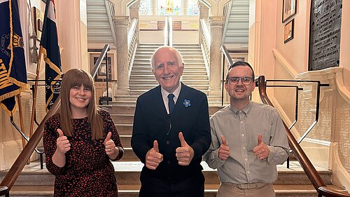 East Marsh Liberal Democrat councillors campaigning inside North East Lincolnshire Council 