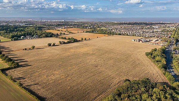 Land next to Weelsby Woods proposed for approximately 1,500 homes.