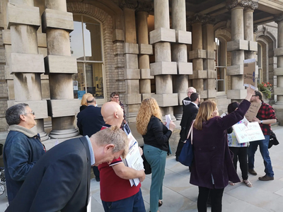 Council tax protest 4